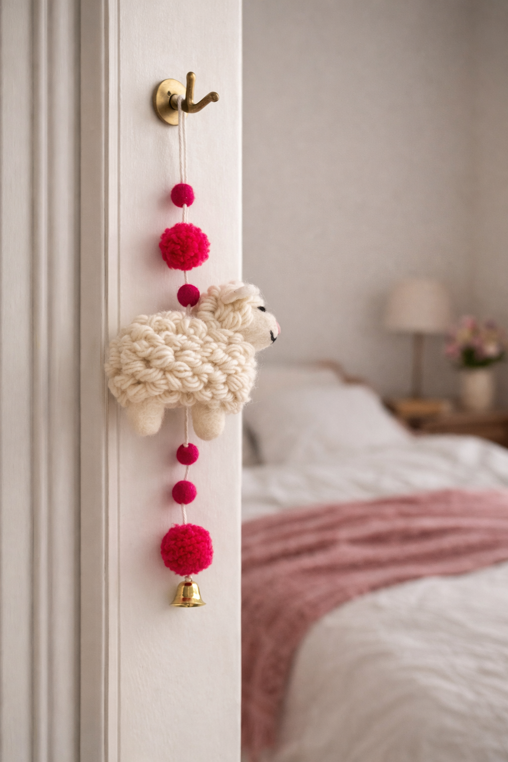 Sheep Hanger with Bell