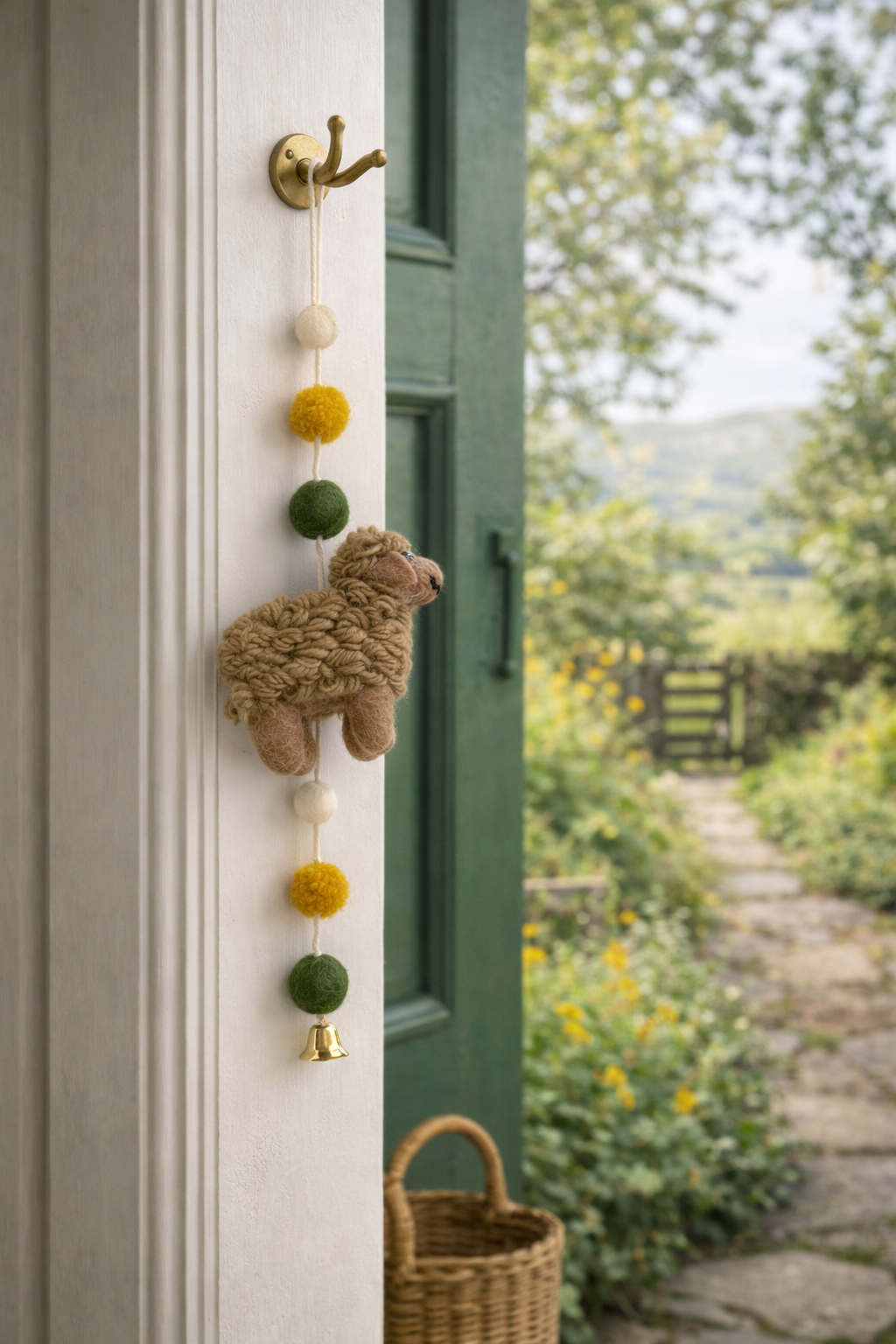 Sheep Hanger with Bell
