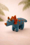 Spike the Dinosaur – Handmade Felt Ornament