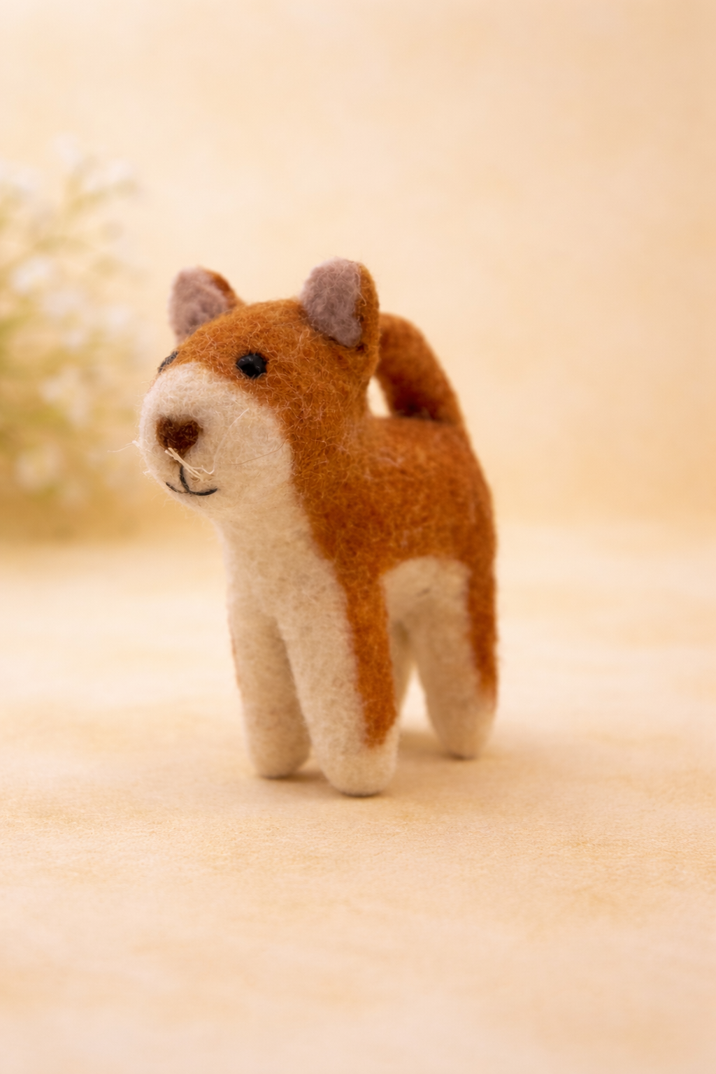 Marmalade Cat Felt Ornament